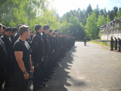 Krajské cvičení pořádkové jednotky