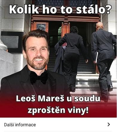 Jméno Leoše Mareše zneužili internetoví podvodníci. - obrázek 1344
